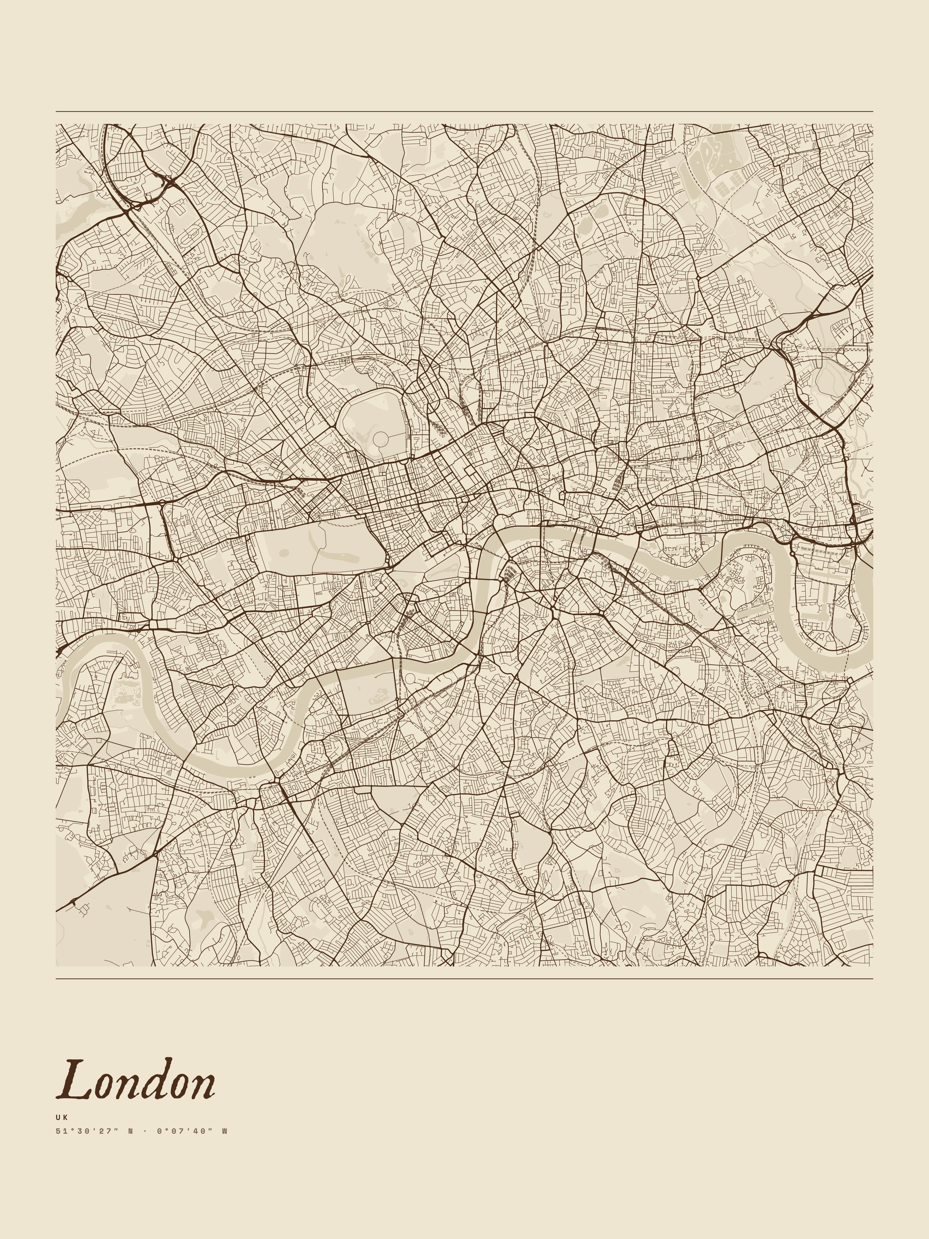 Poster LONDON