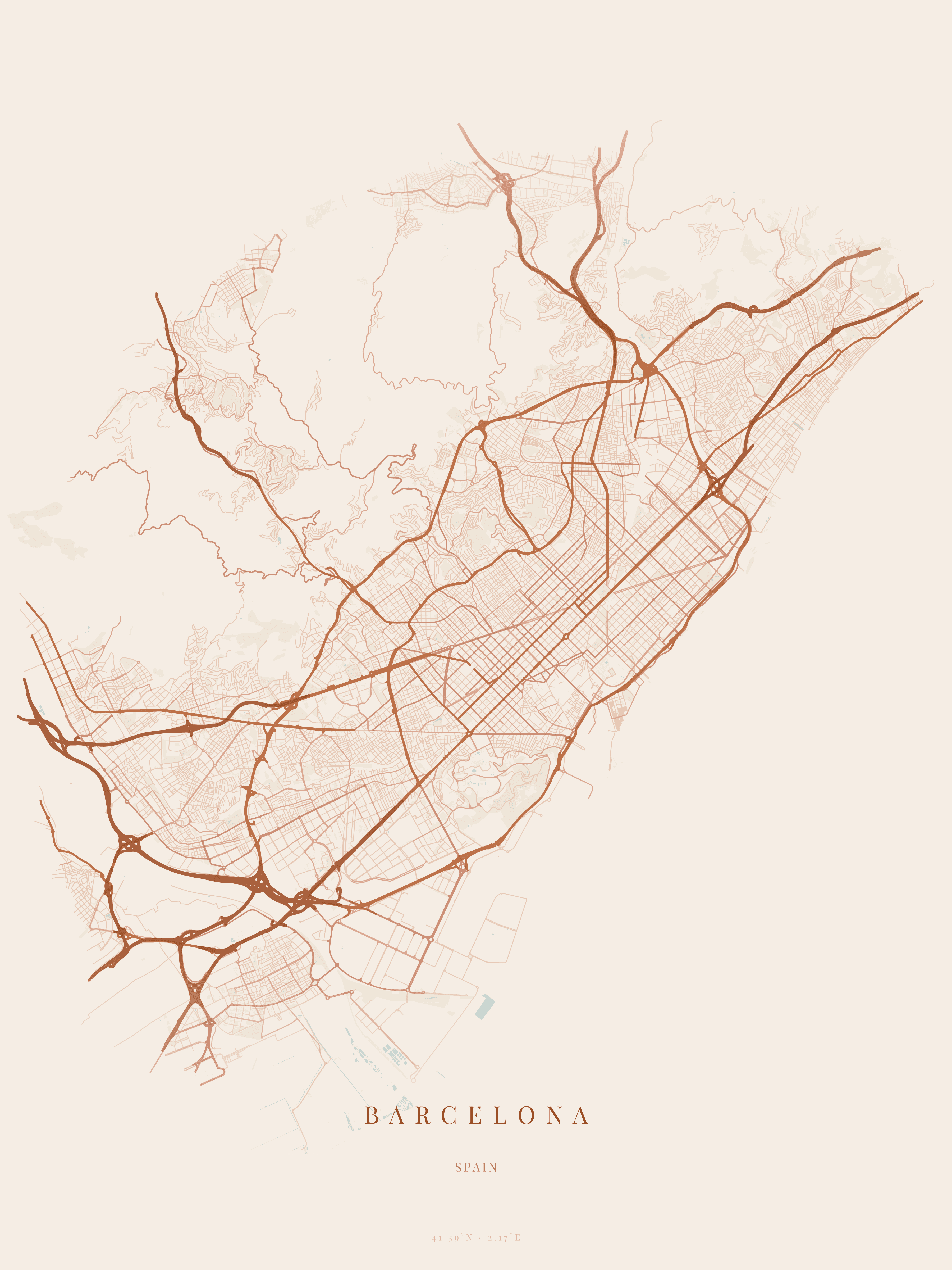 Poster BARCELONA